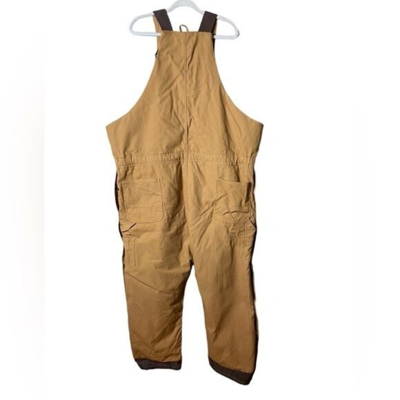 Ridgecut Toughwear Unisex Insulated Duck Canvas Overalls Size 3X Workwear - Picture 5 of 10